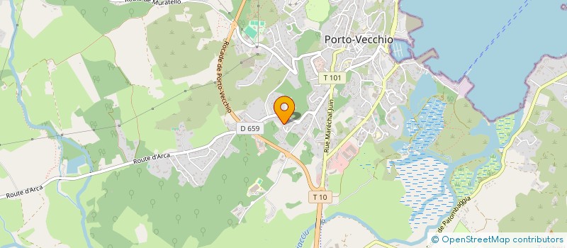 localisation de l'entreprise MALLARONI ROCADE à PORTO-VECCHIO