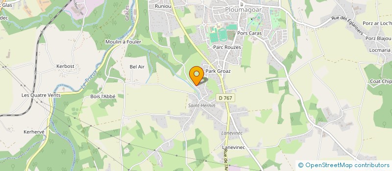 localisation de l'entreprise MALLARTH  PLOUMAGOAR