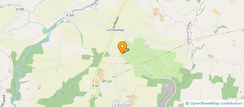 localisation de l'entreprise MALLE  JUVIGNY LES VALLEES