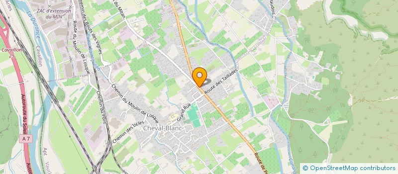 localisation de l'entreprise MALLE T  CHEVAL-BLANC