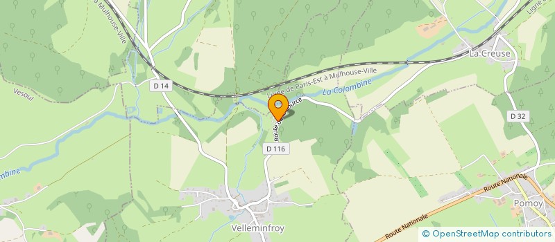 localisation de l'entreprise MALLEO  CHATENOIS