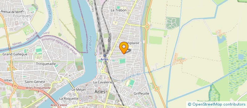 localisation de l'entreprise MALLESY à ARLES