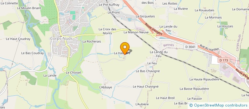 localisation de l'entreprise MALLET à PIRE-CHANCE