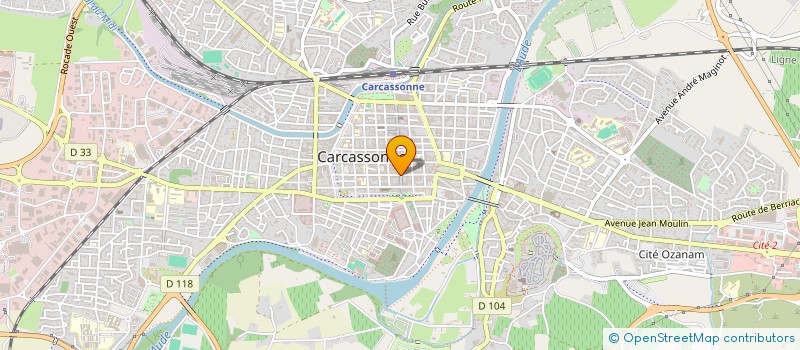 localisation de l'entreprise MALLET à CARCASSONNE
