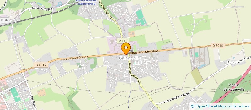 localisation de l'entreprise MALLET  GAINNEVILLE