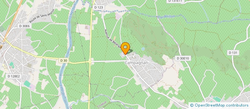 localisation de l'entreprise MALLET  CAMPAGNAN