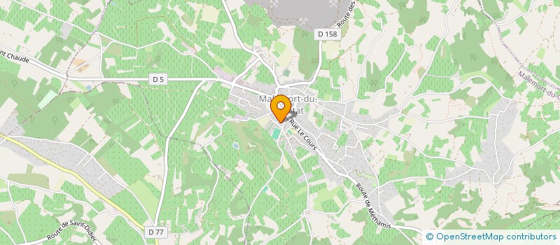 localisation de l'entreprise MALLET DAVY à MALEMORT-DU-COMTAT