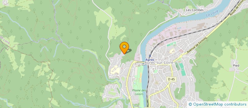 localisation de l'entreprise MALLET FAVERJON  AUREC-SUR-LOIRE