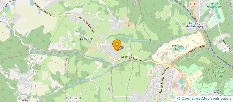 localisation de l'entreprise MALLET & JAOUI SAS à LENTILLY