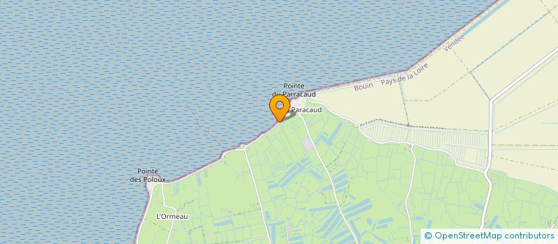 localisation de l'entreprise MALLET - LE BACQUER à BOUIN