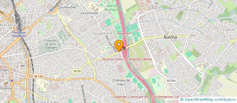 localisation de l'entreprise MALLET SERVICES  TOULOUSE