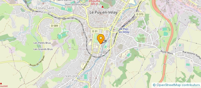 localisation de l'entreprise MALLET SICARD à LE PUY-EN-VELAY