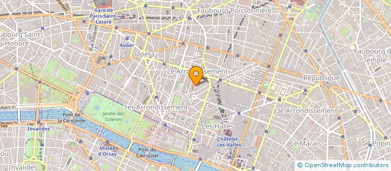 localisation de l'entreprise MALLETT VICTOIRES  PARIS