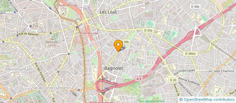 localisation de l'entreprise MALLI MARKET à BAGNOLET