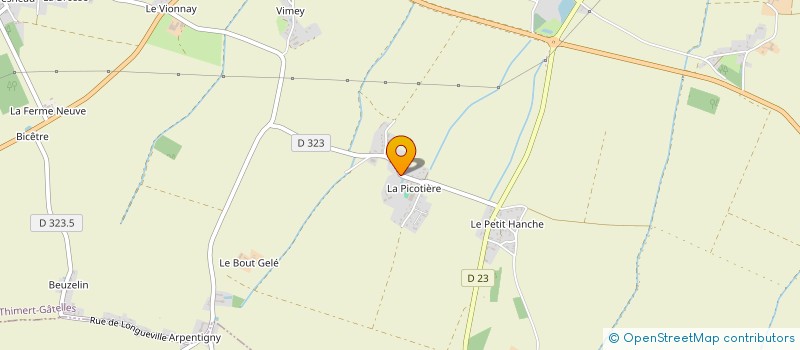 localisation de l'entreprise MALLIAN à THIMERT-GATELLES