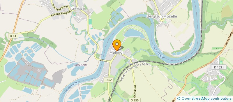 localisation de l'entreprise MALLING & PETITE-HETTANGE EN FETE !  MALLING