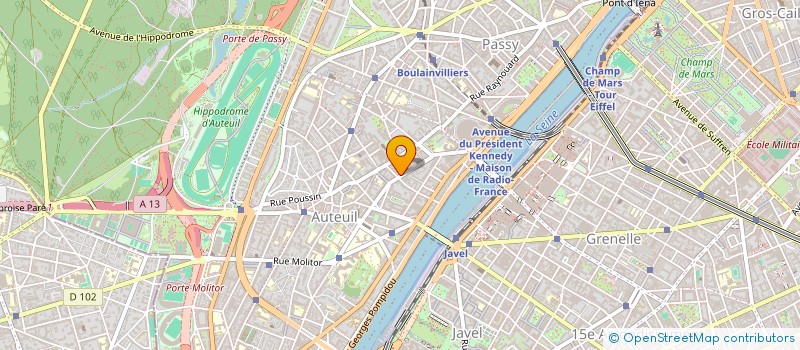 localisation de l'entreprise MALLIS 40 à LEVALLOIS-PERRET