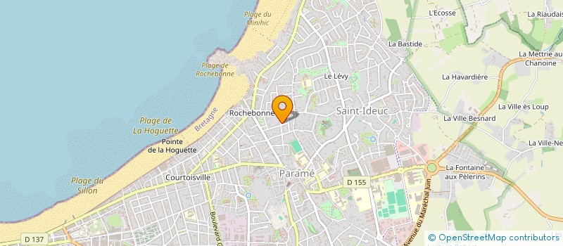 localisation de l'entreprise MALLO IMMOBILIER  SAINT-MALO