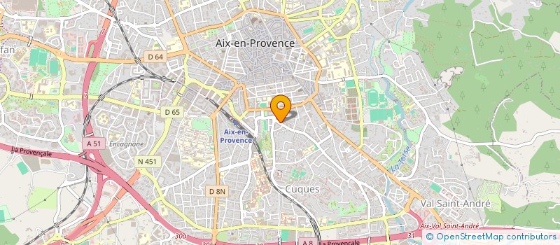 localisation de l'entreprise MALLOC à AIX-EN-PROVENCE