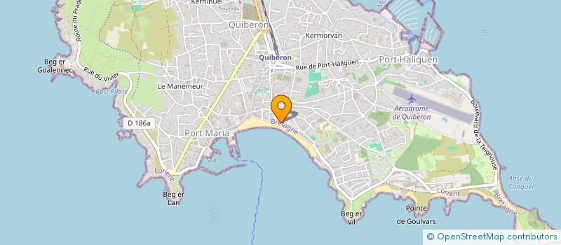 localisation de l'entreprise MALLORCA à QUIBERON