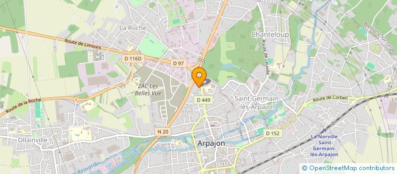 localisation de l'entreprise MALLORQUE à ARPAJON