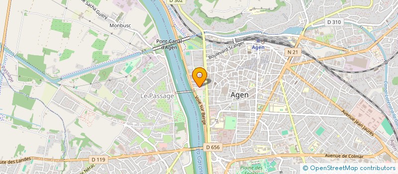 localisation de l'entreprise MALLORY DS&B  AGEN