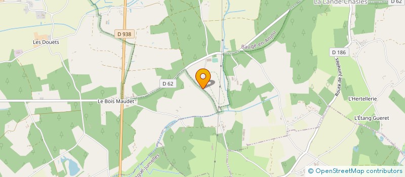 localisation de l'entreprise MALLOW CONFISERIE BISCUITERIE ARTISANALE  BAUGE-EN-ANJOU