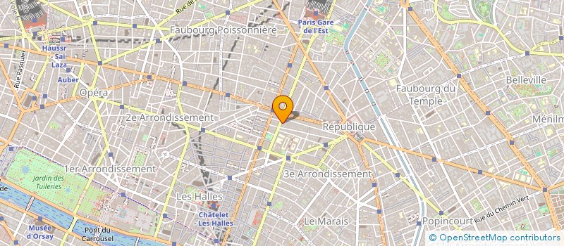 localisation de l'entreprise MALLS à PARIS