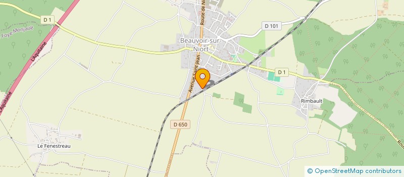 localisation de l'entreprise MALMA  BEAUVOIR-SUR-NIORT