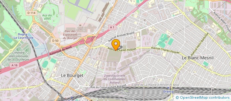 localisation de l'entreprise MALMA à LE BLANC-MESNIL