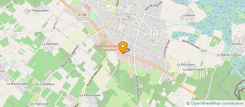 localisation de l'entreprise MALMANCHE FINANCE  SAINT-PIERRE-D'OLERON