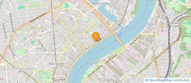 localisation de l'entreprise MALMAR  BORDEAUX