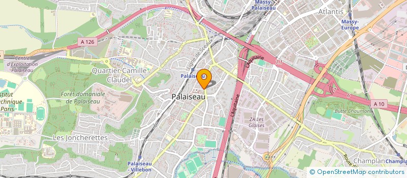 localisation de l'entreprise MALMAR TRAVEL  PALAISEAU