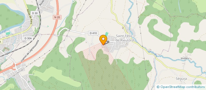 localisation de l'entreprise MALMAX à SAINT-FELIX-DE-RIEUTORD