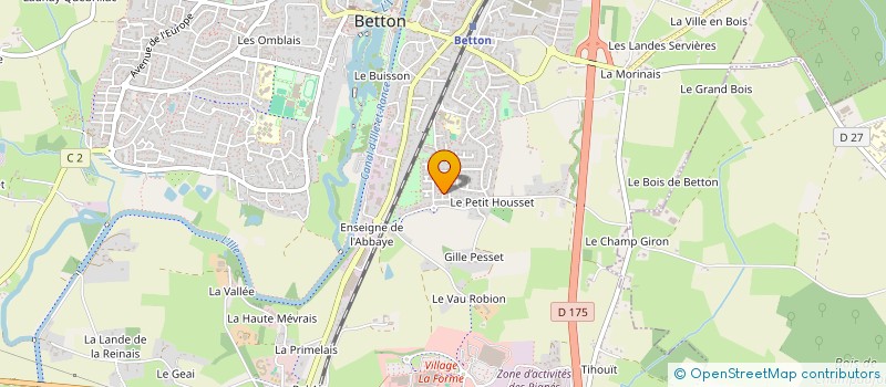 localisation de l'entreprise MALMOOSK  BETTON