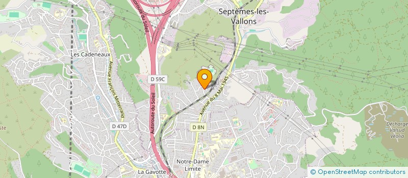 localisation de l'entreprise MALMOUSQUE à SEPTEMES-LES-VALLONS