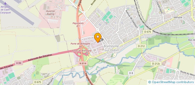 localisation de l'entreprise MALNOE à BRETTEVILLE-SUR-ODON