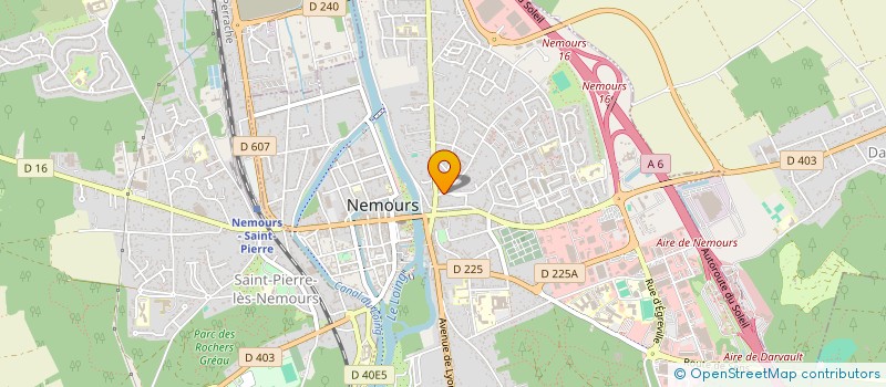 localisation de l'entreprise MALNON  NONVILLE