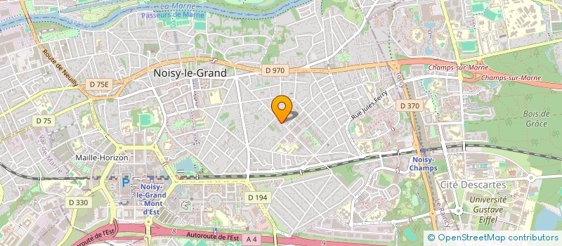 localisation de l'entreprise MALNOUE à NOISY-LE-GRAND