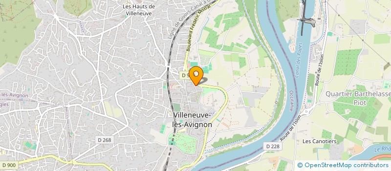 localisation de l'entreprise MALO  VILLENEUVE-LES-AVIGNON