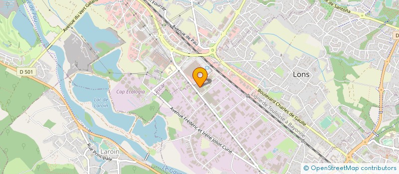 localisation de l'entreprise MALO à LONS
