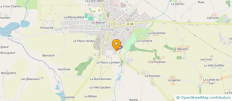 localisation de l'entreprise MALO  COMBOURG