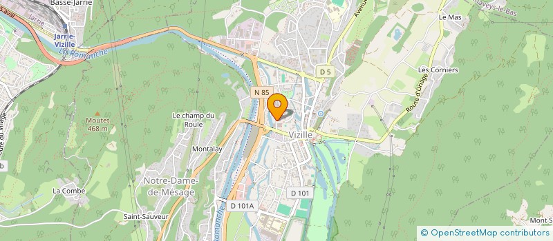 localisation de l'entreprise MALO à ECHIROLLES