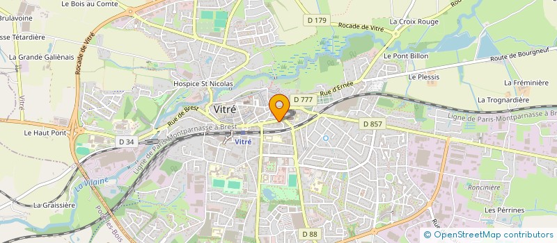 localisation de l'entreprise MALO  VITRE