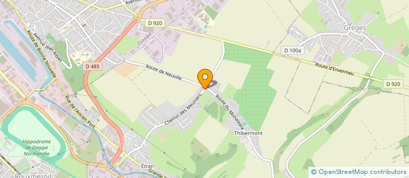 localisation de l'entreprise MALO  MARTIN-EGLISE