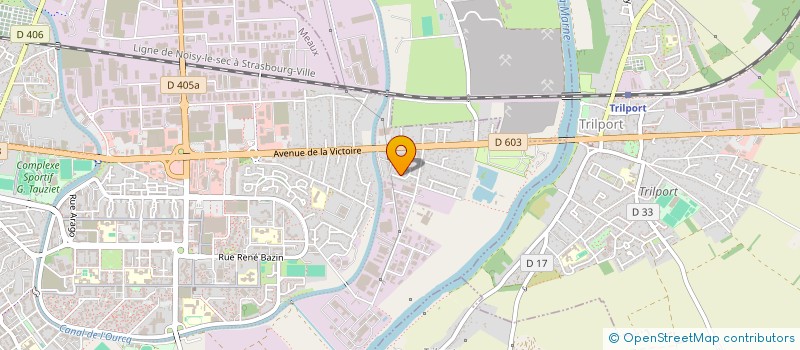 localisation de l'entreprise MALO  NANTEUIL-LES-MEAUX