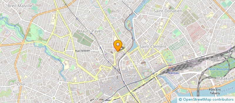 localisation de l'entreprise MALO  NANTES