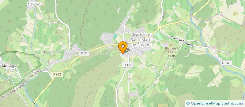 localisation de l'entreprise MALO  DURFORT-ET-SAINT-MARTIN-DE-SOSSENAC