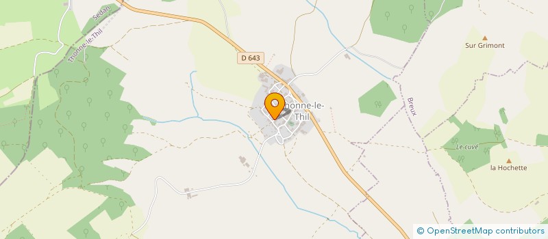 localisation de l'entreprise MALO à THONNE-LE-THIL