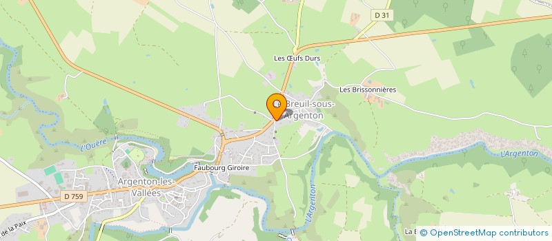 localisation de l'entreprise MALO  VOULMENTIN